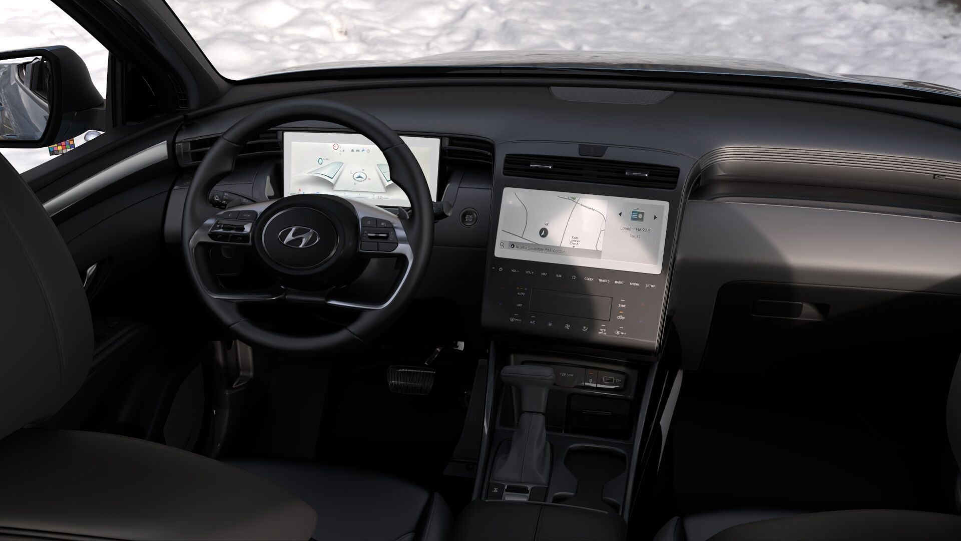 Hyundai SantaCruz 2024 -photoreal-Rigged and Render Ready 3D model_12