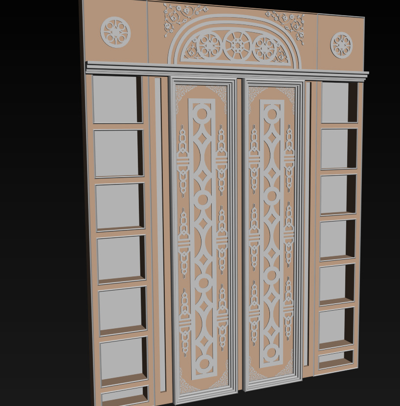Interior Wall Panel 3d Modal 3D model_11