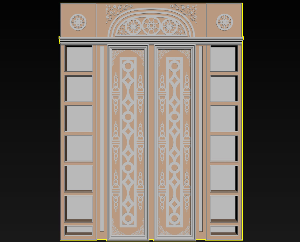 Interior Wall Panel 3d Modal 3D model_9