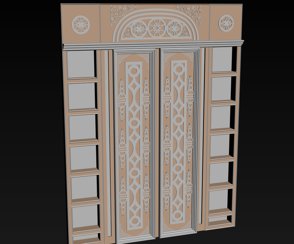 Interior Wall Panel 3d Modal 3D model_7