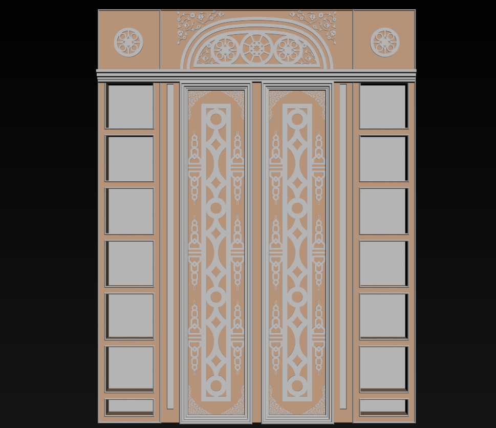 Interior Wall Panel 3d Modal 3D model_6