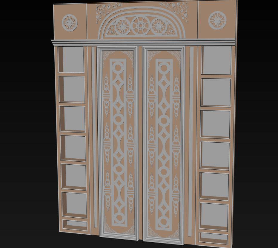 Interior Wall Panel 3d Modal 3D model_8