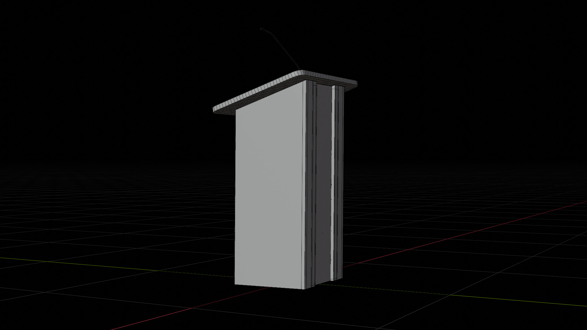 Borro Podium 3D model_14