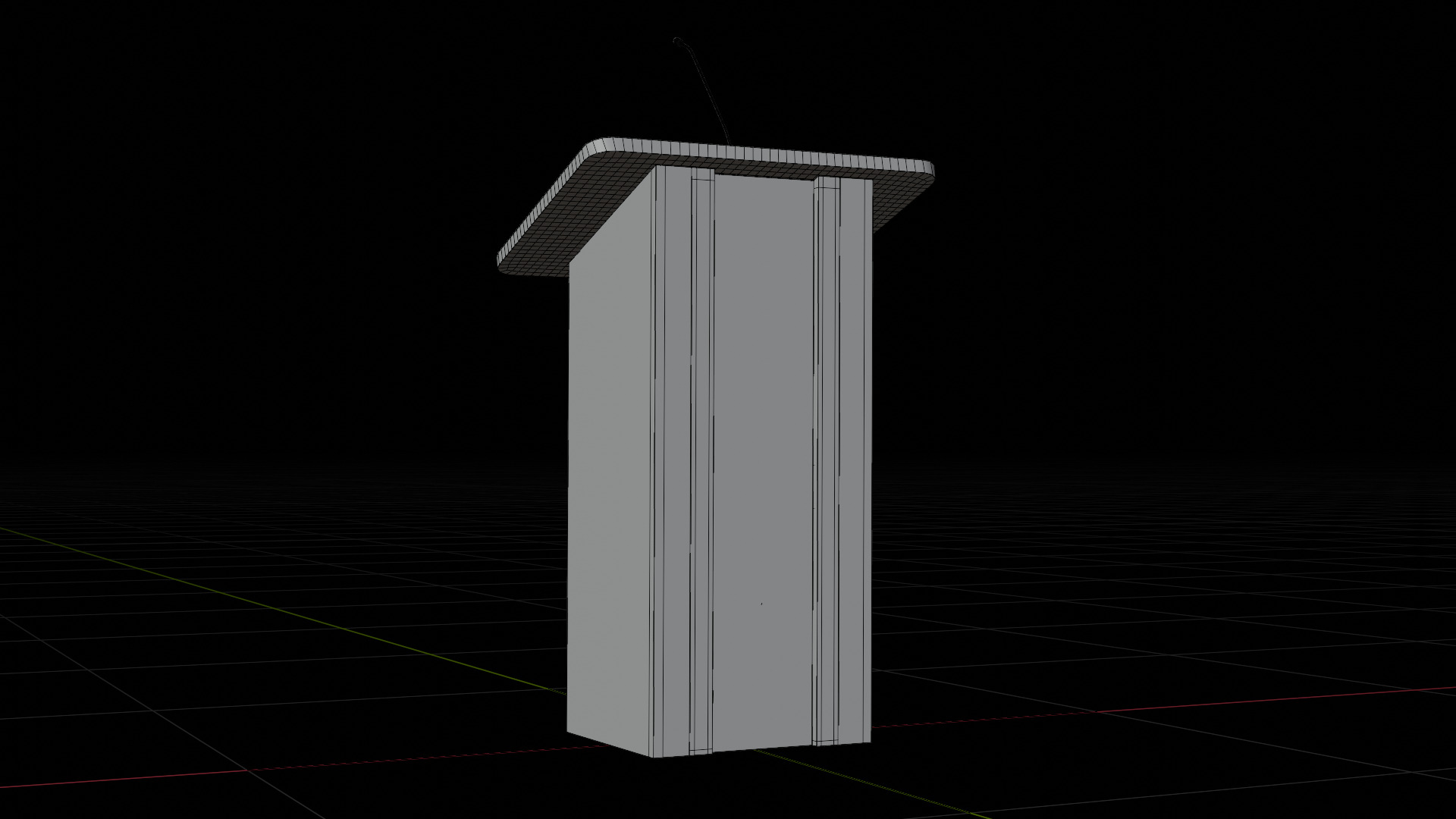 Borro Podium 3D model_13