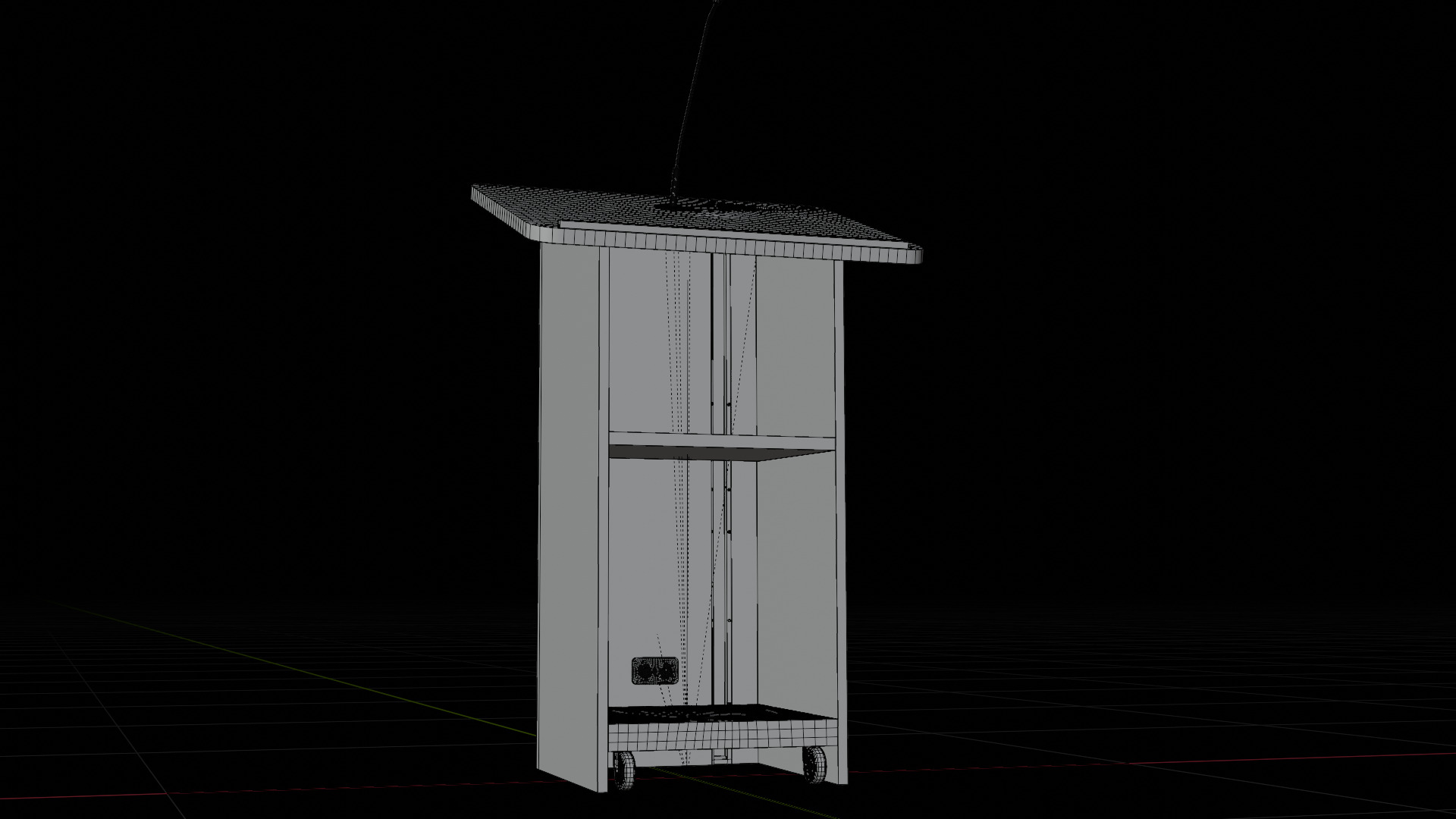Borro Podium 3D model_22