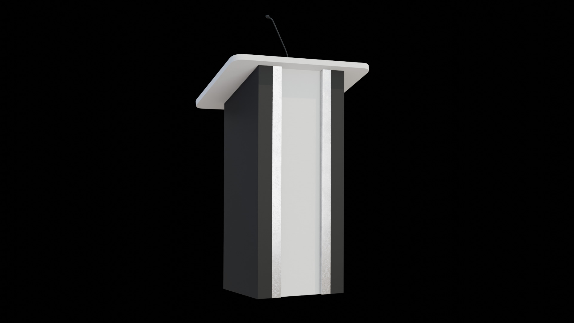 Borro Podium 3D model_1