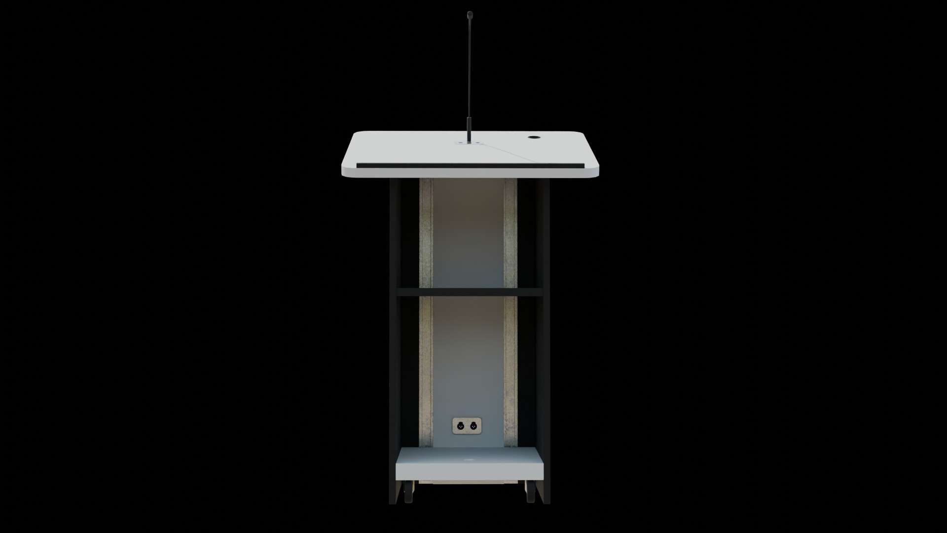 Borro Podium 3D model_7