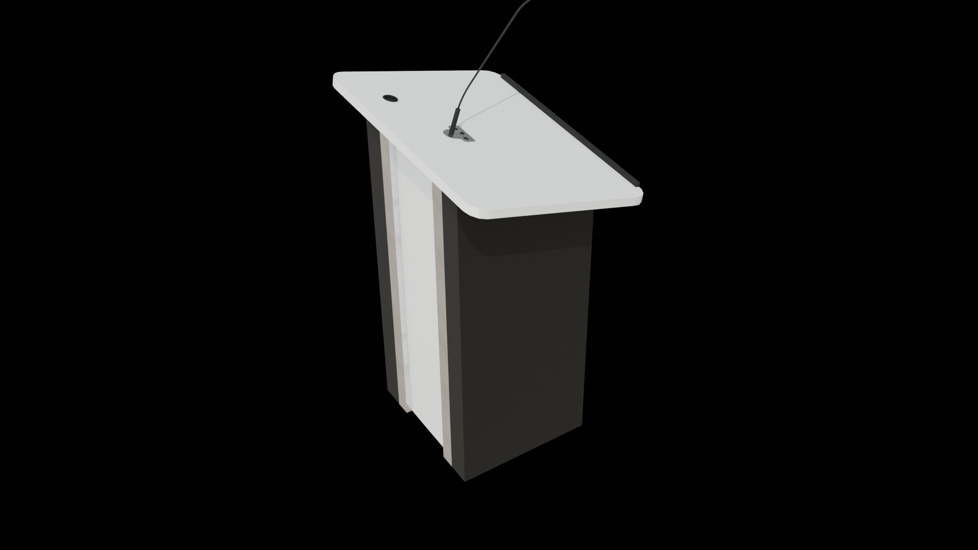 Borro Podium 3D model_3