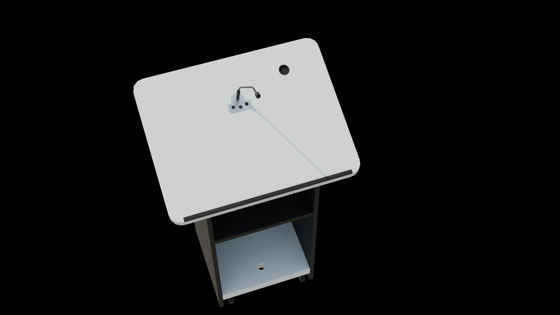 Borro Podium 3D model_4