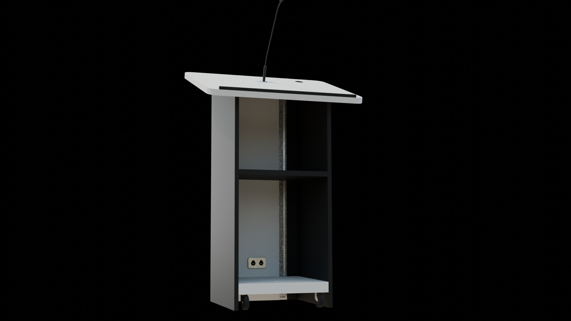 Borro Podium 3D model_5
