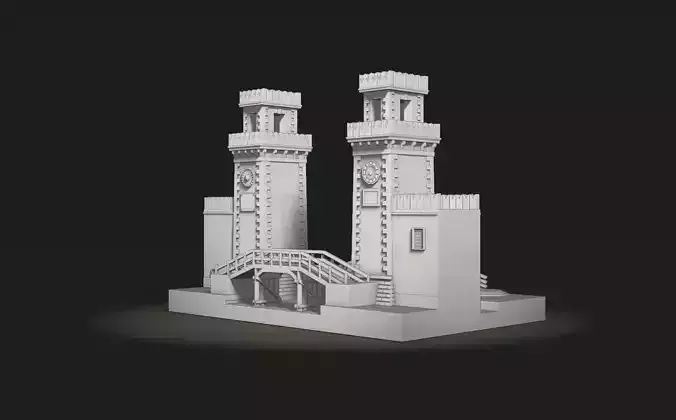 Venetian Arsenal 3D print model