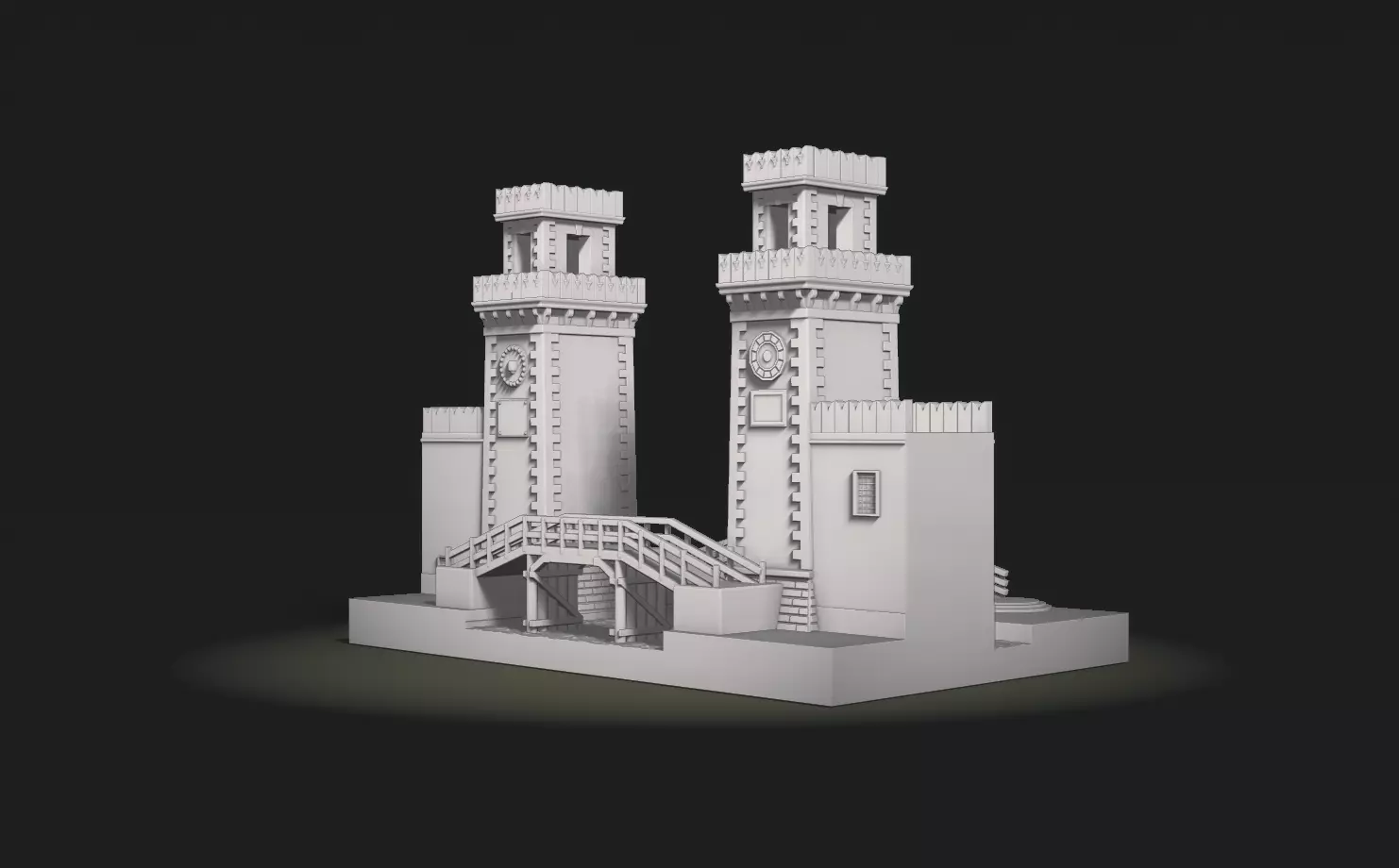 Venetian Arsenal 3D print model_0