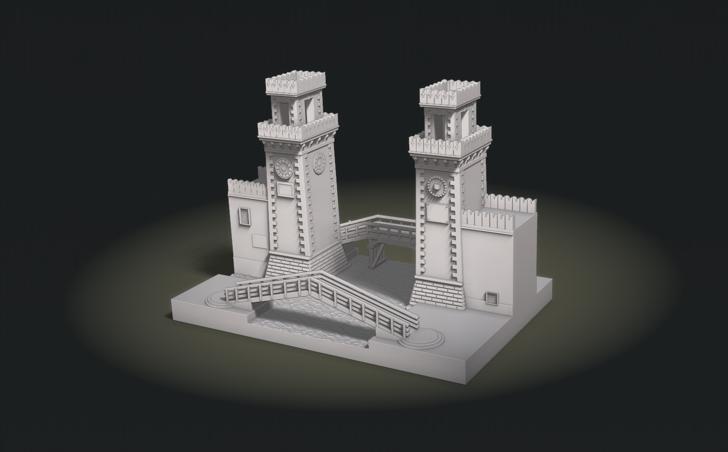 Venetian Arsenal 3D print model_2