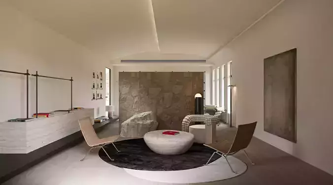 modern living room interior scenes11 