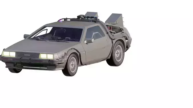 1985 Delorean movie model