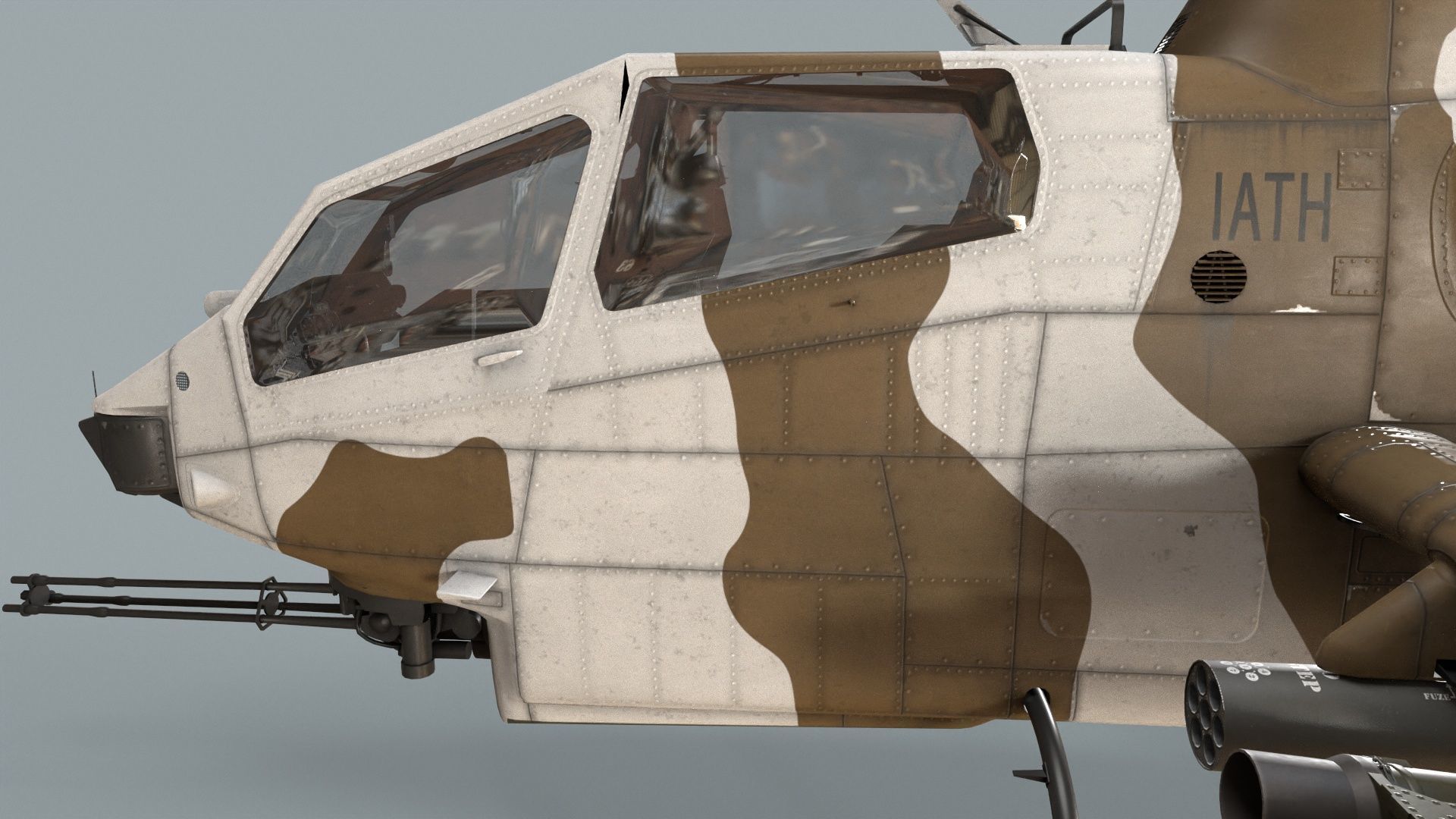 Helicopters Cobra AH-1S Collection _23