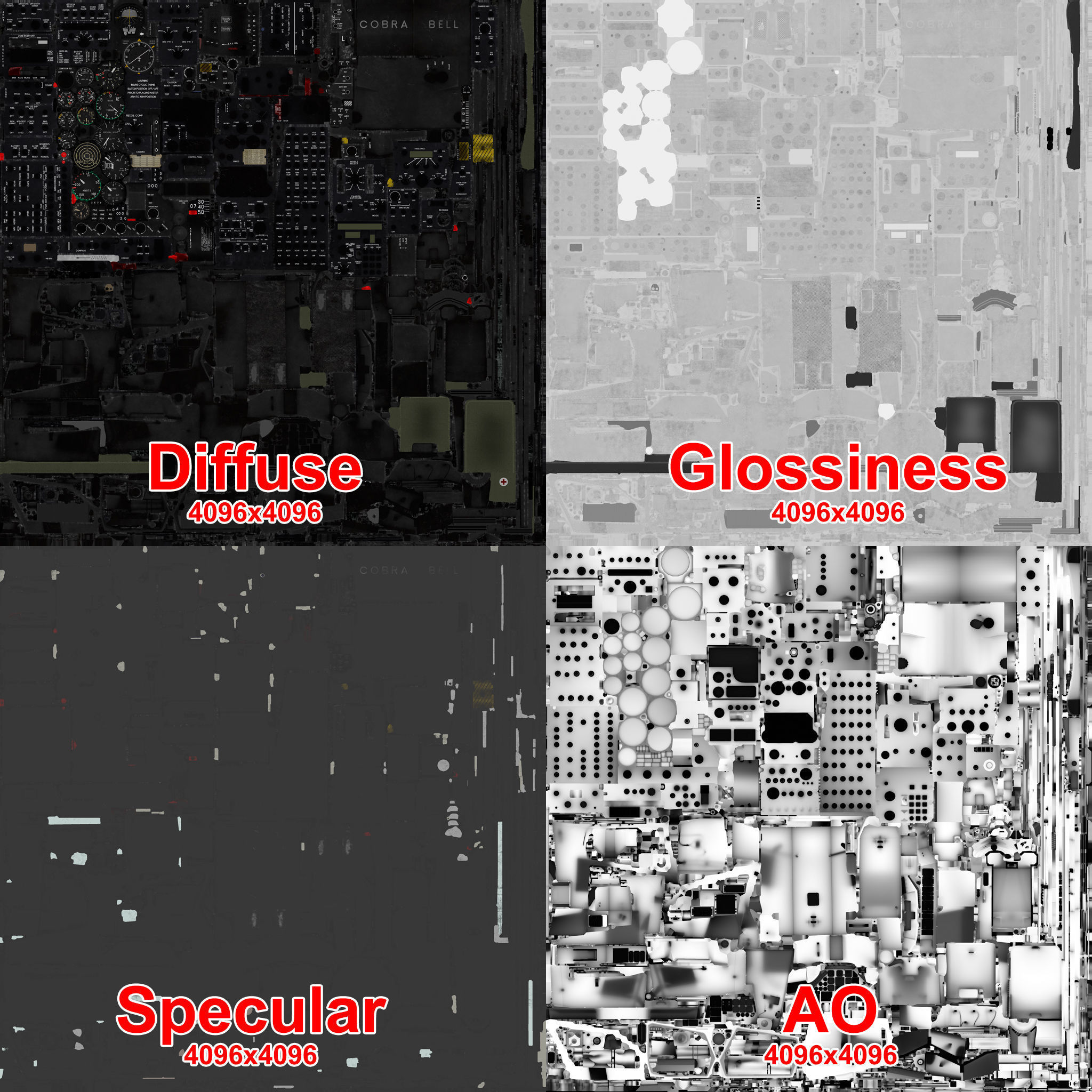 Helicopters Cobra AH-1S Collection _44