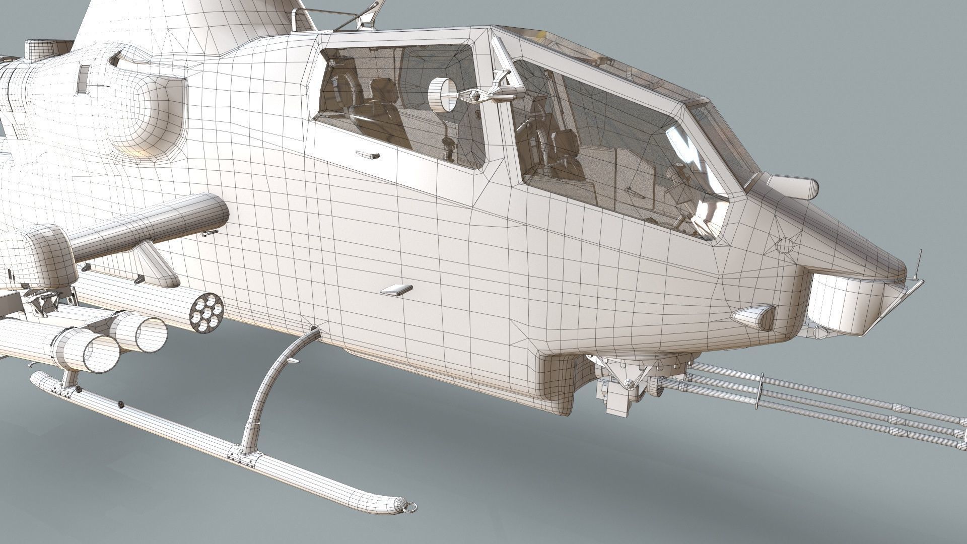 Helicopters Cobra AH-1S Collection _36