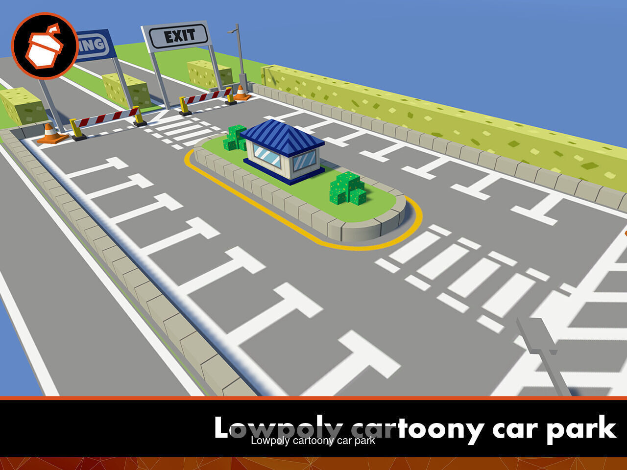 Lowpoly cartoony pack 3D Model Collection_3