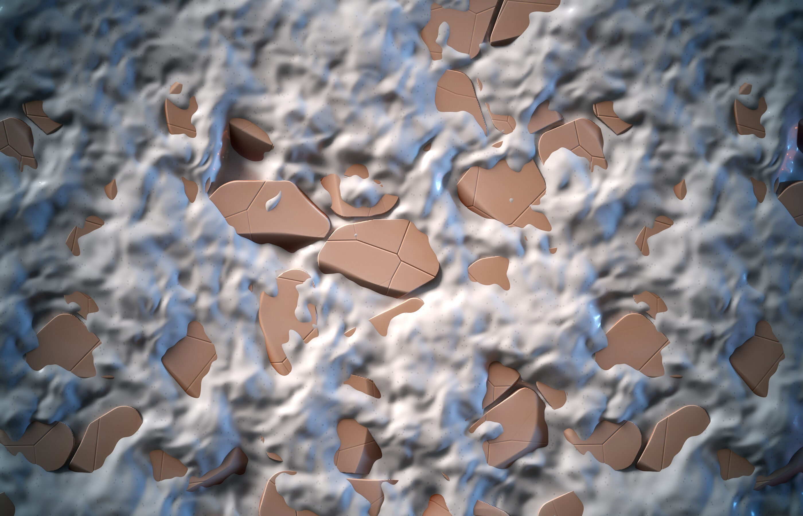 Stone Snow Stylized Material - VOL 21 - Maps - SBsar Texture_2