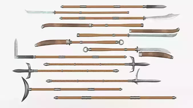 Japanese Spears Collections  Wood