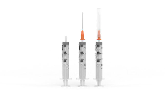 Medical Syringe 3D model