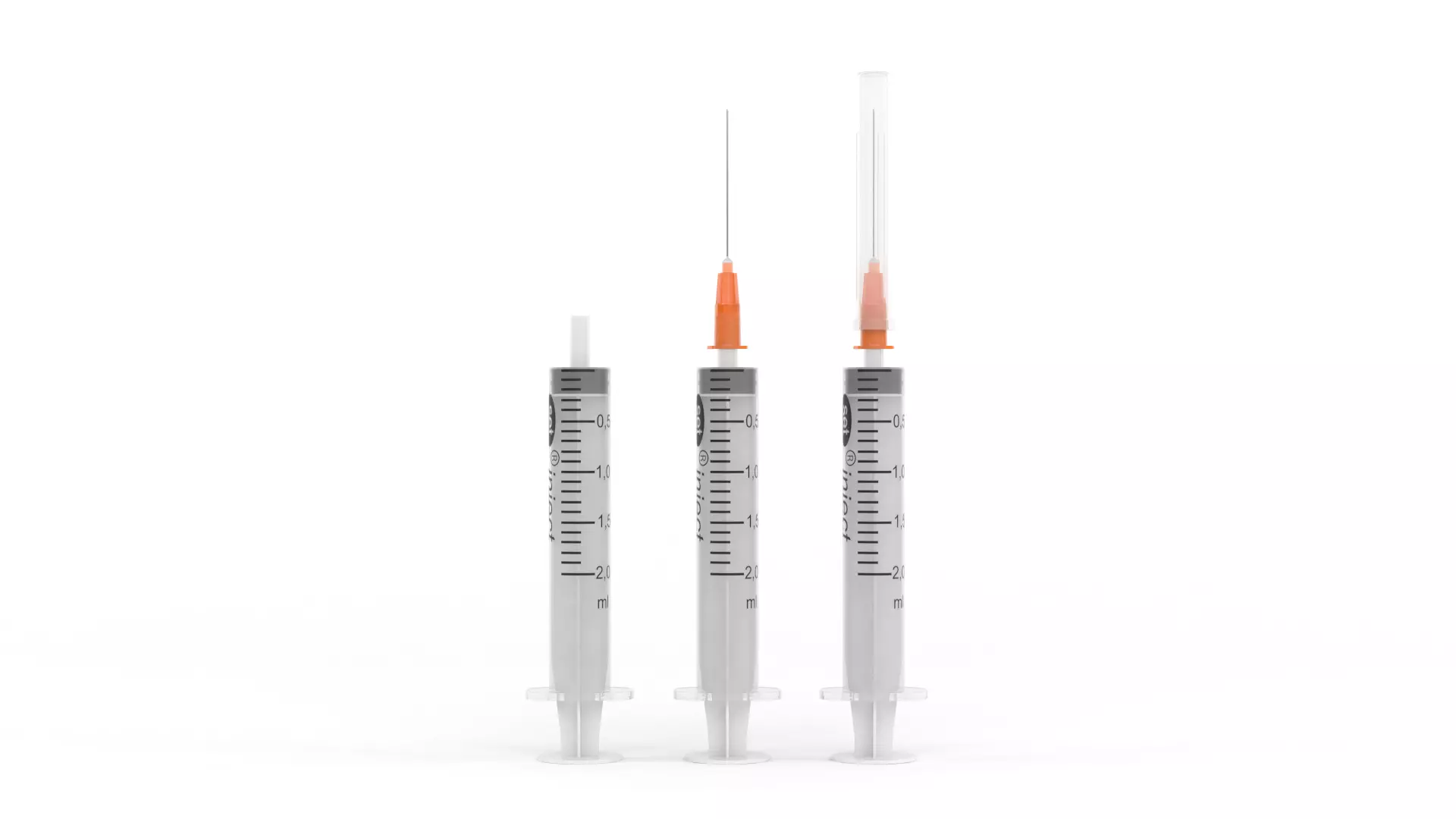 Medical Syringe 3D model