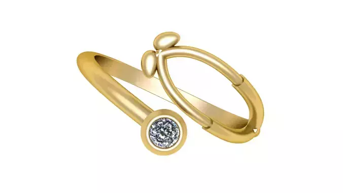 NEW STYLISH RING 3D PRINTABLE MODEL