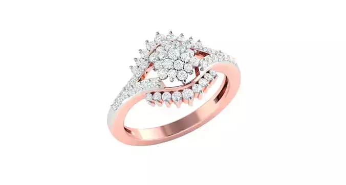 Women Ring  Render 3dm STL OBJ FBX Details