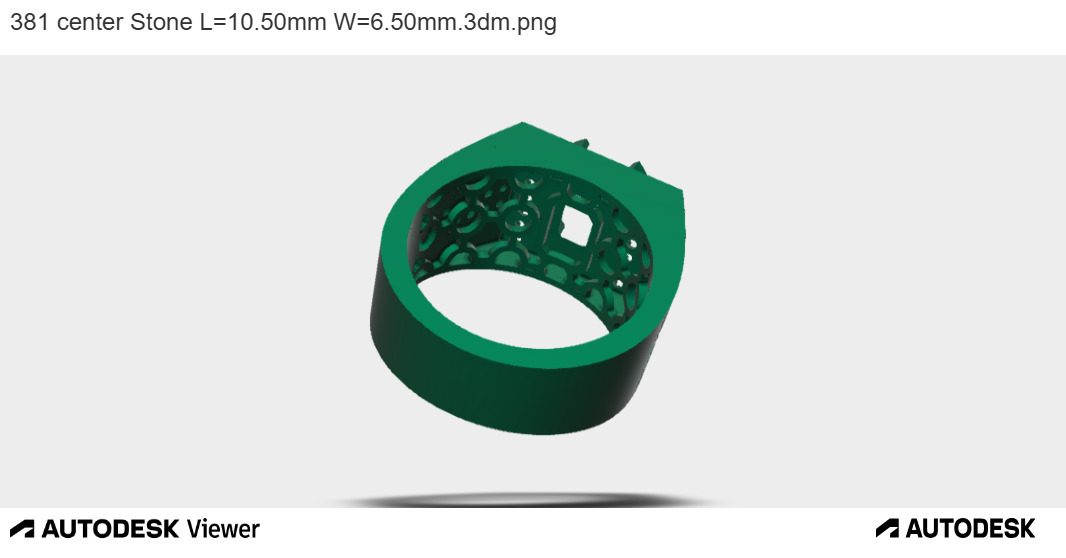 Guardian Stone Ring 3D print model_4