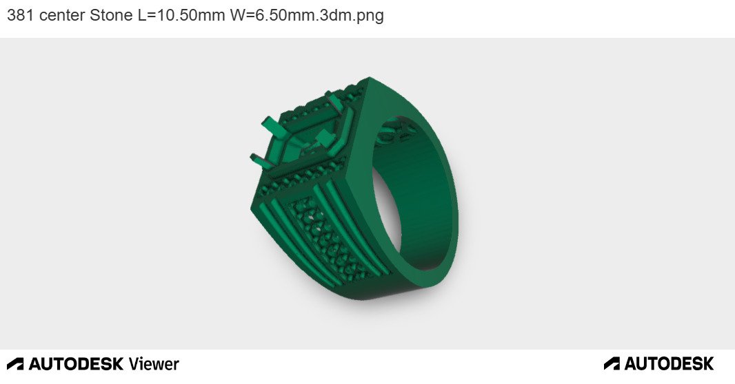 Guardian Stone Ring 3D print model_10