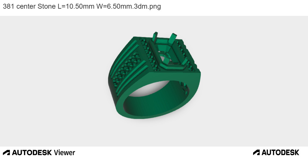 Guardian Stone Ring 3D print model_6