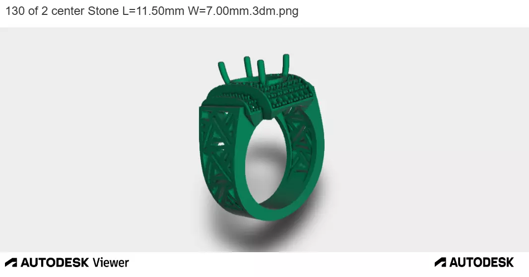 Nexus Weave Ring 3D print model