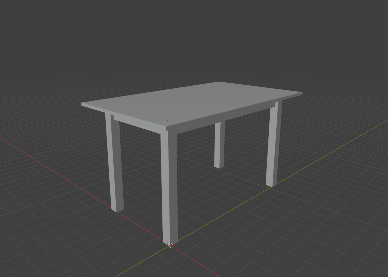 Soviet Table PS1 Style Free low-poly 3D model_2