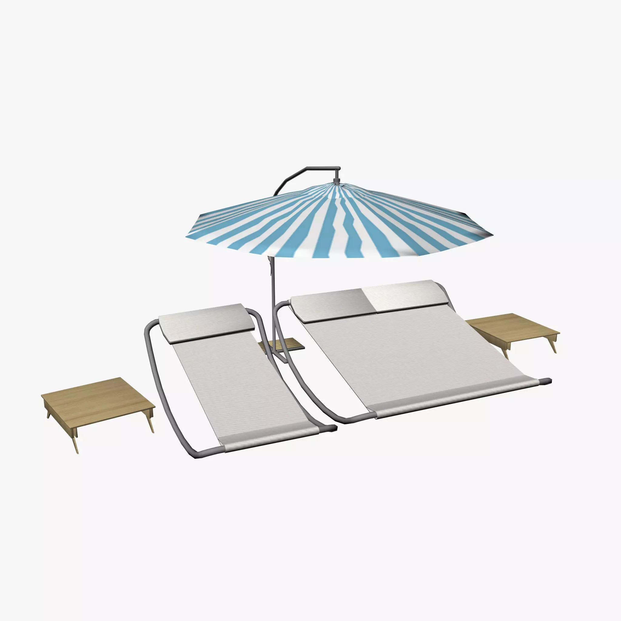 OUTDOOR FURNITURE 36 Low-poly 3D model_0