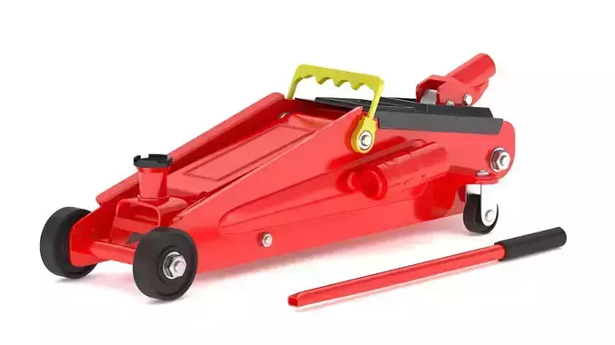 Garage Trolley Jack 3D model