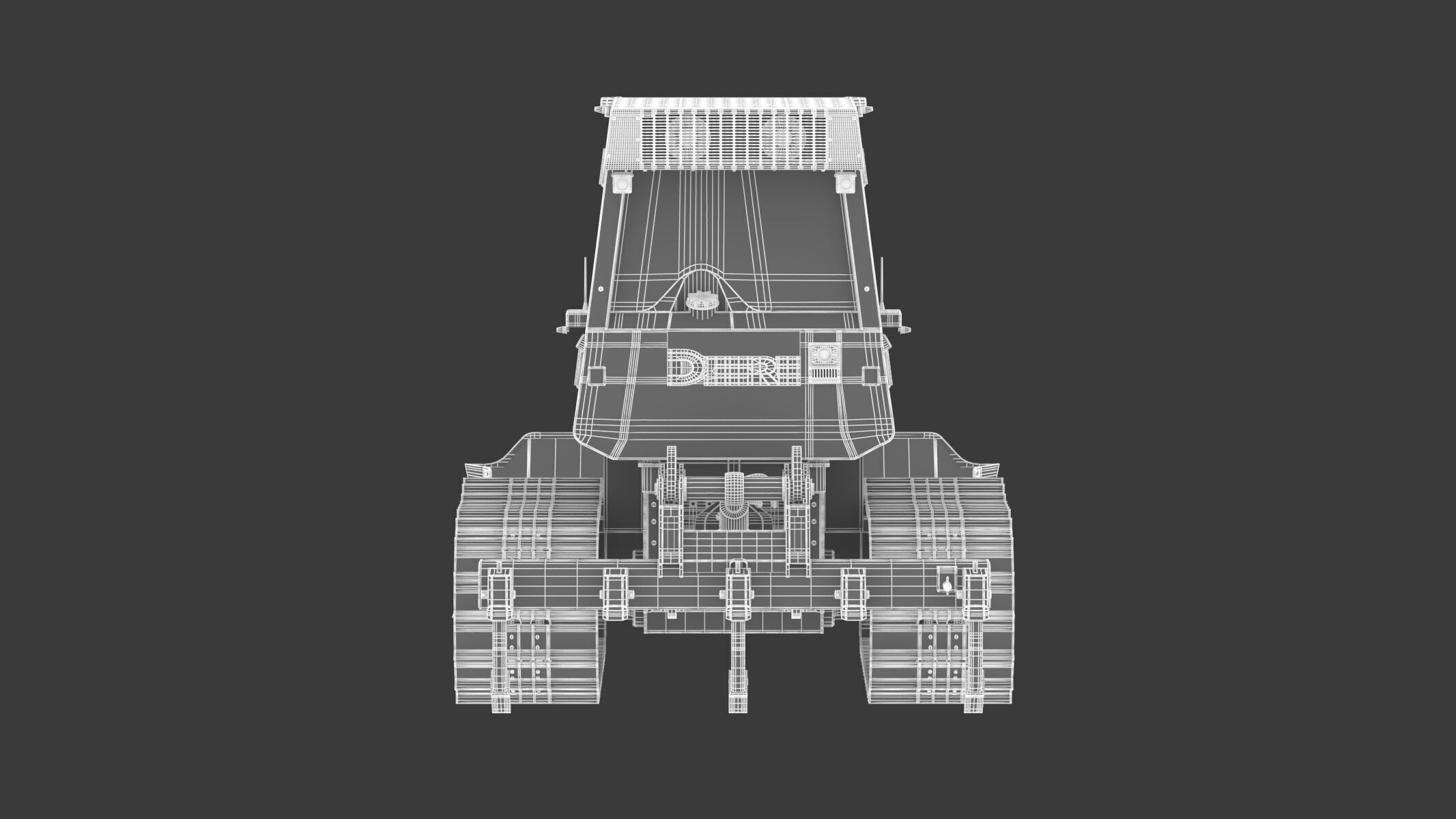 John Deere 650J Crawler Dozer 3D model_27
