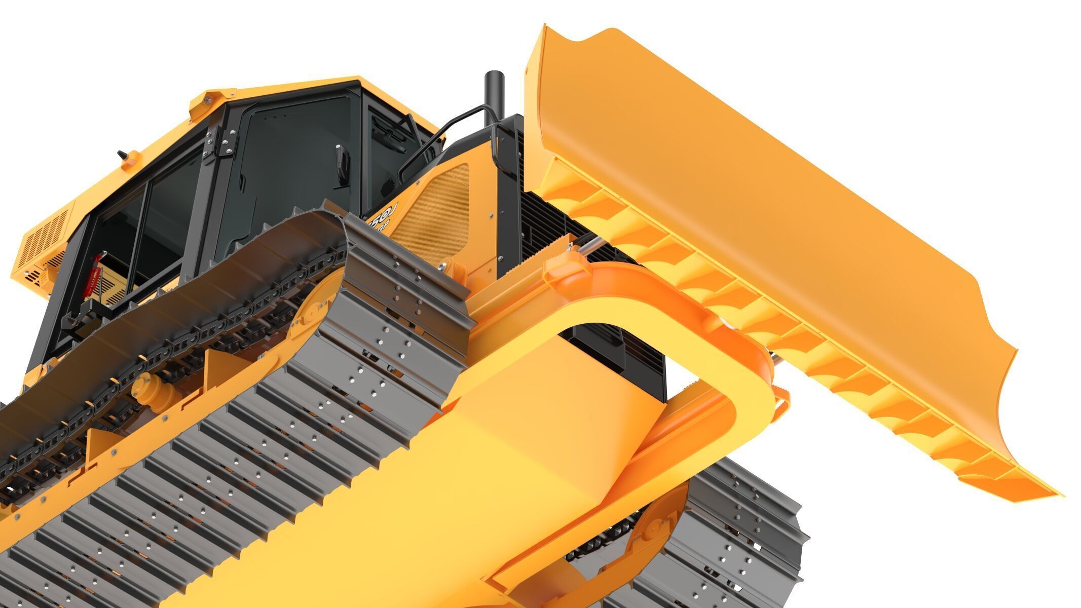 John Deere 650J Crawler Dozer 3D model_19