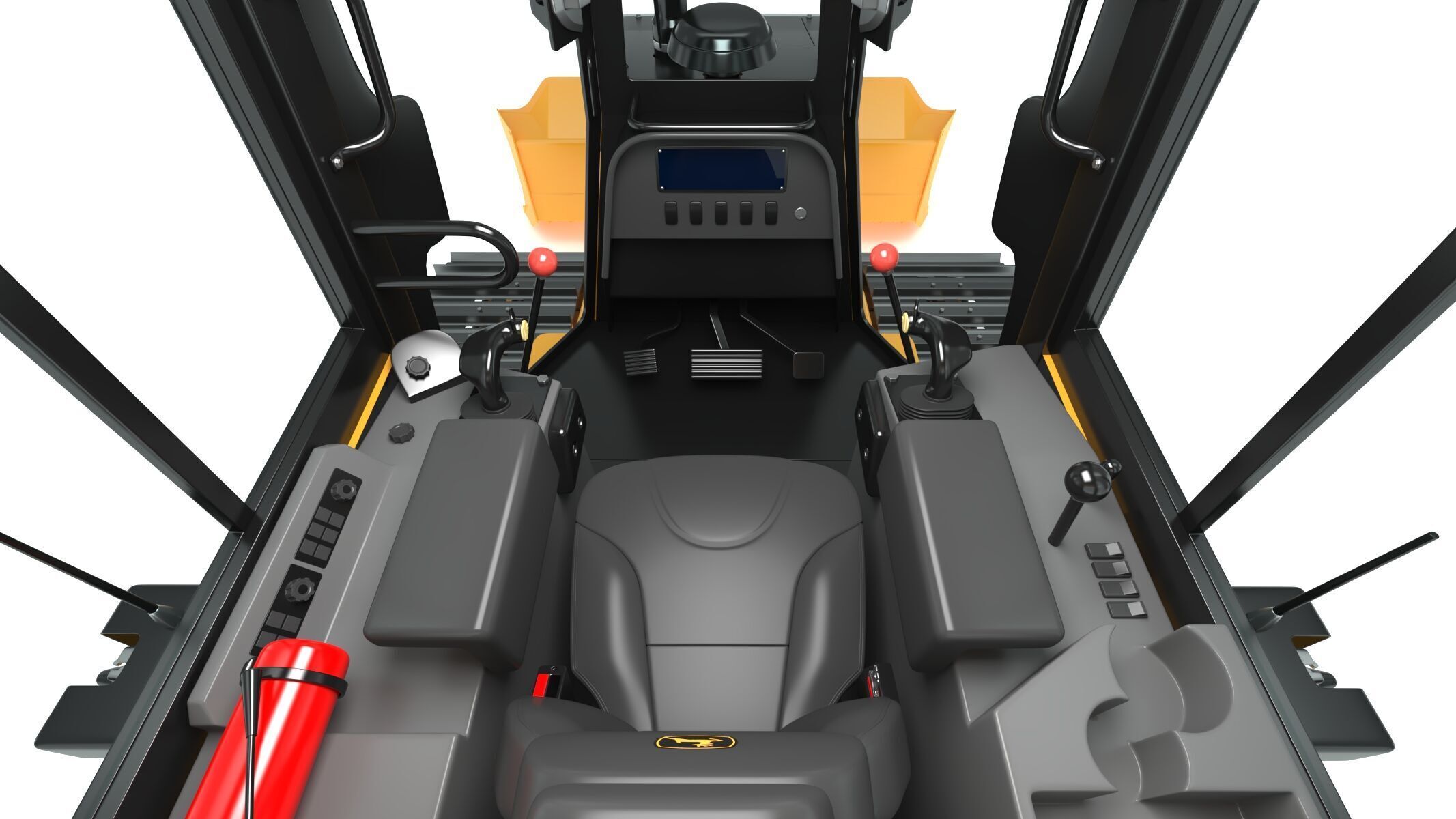 John Deere 650J Crawler Dozer 3D model_21