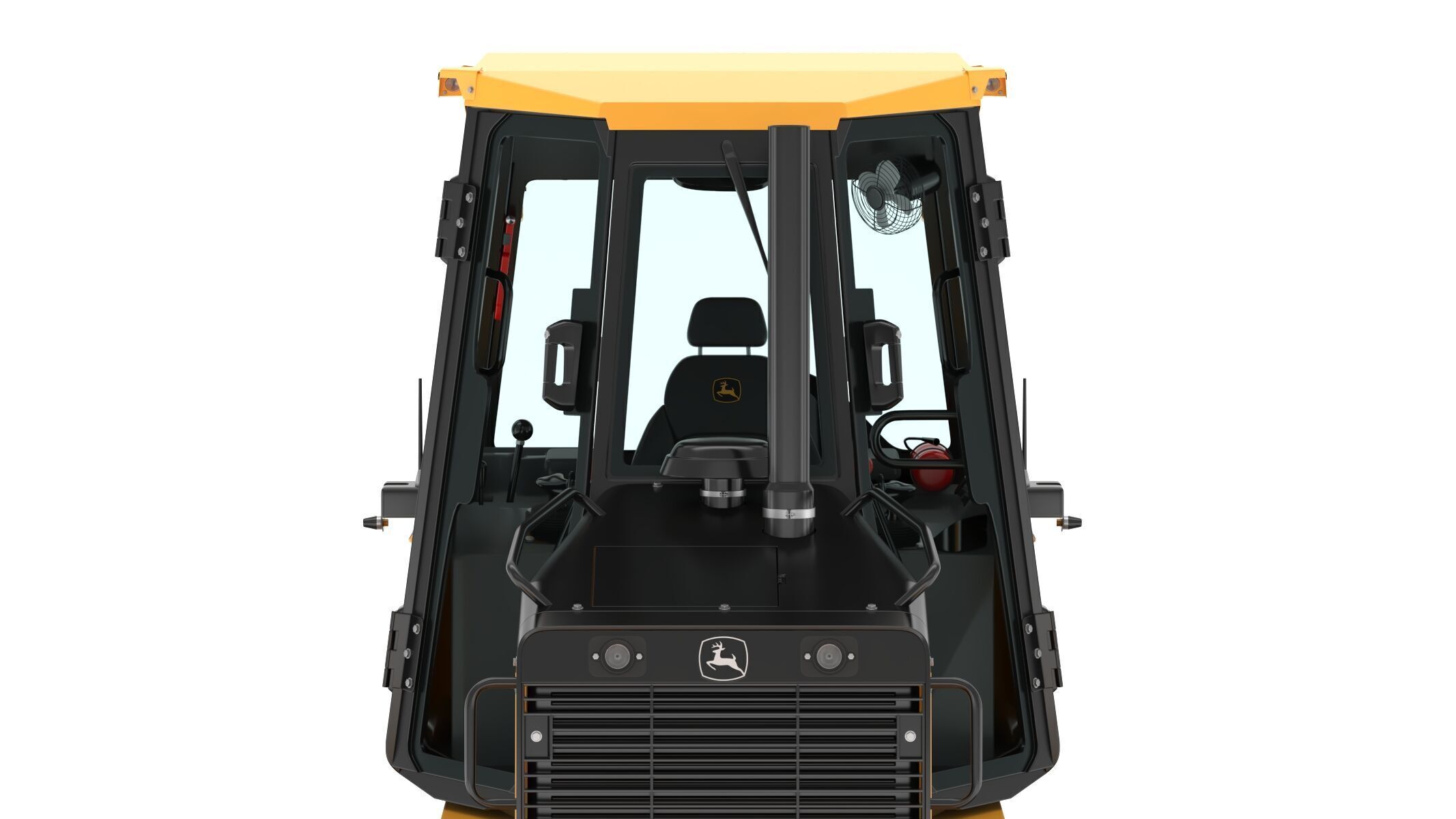 John Deere 650J Crawler Dozer 3D model_11