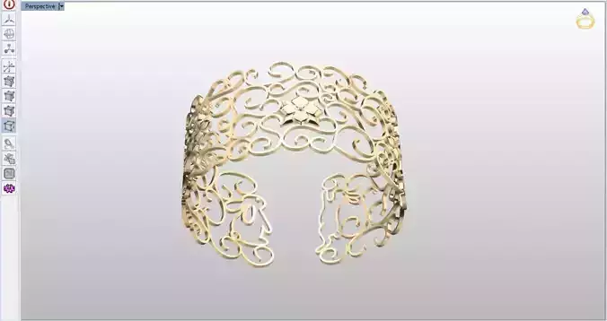 fusion rabbit garden bangle 