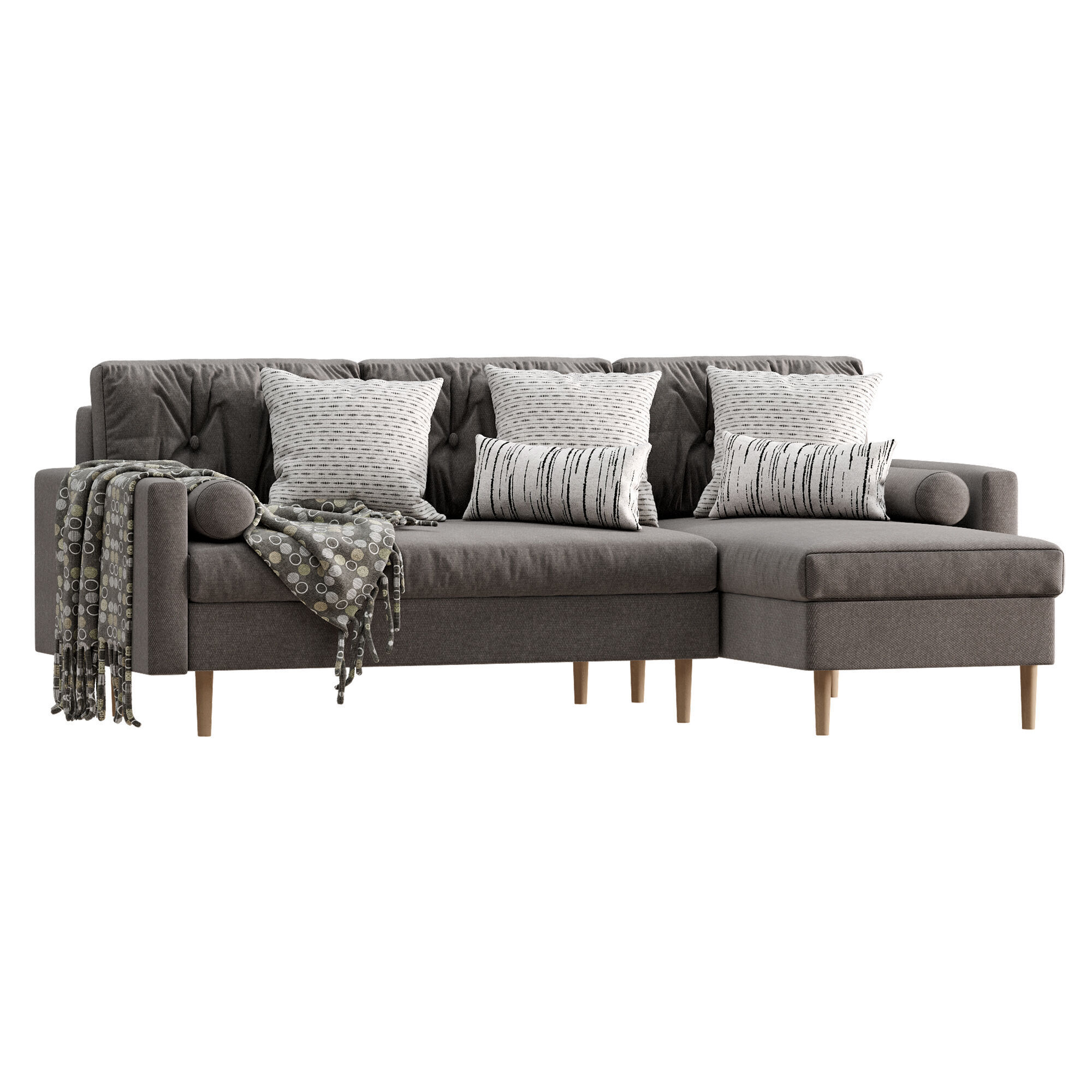 Numo Sofa  By Divanru 3D model_5