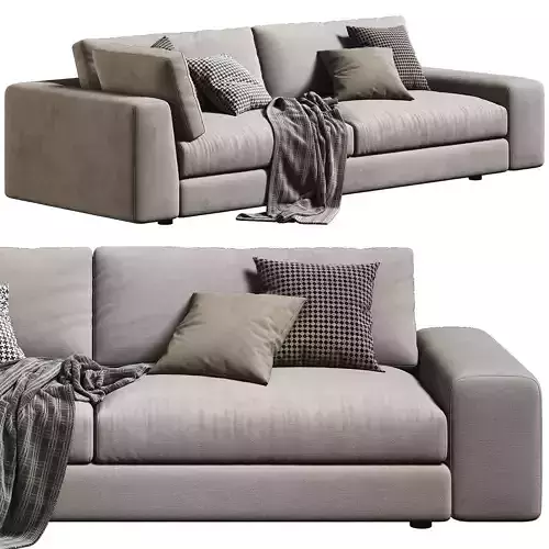 Arflex Low Land 2 Seats 02 3D model