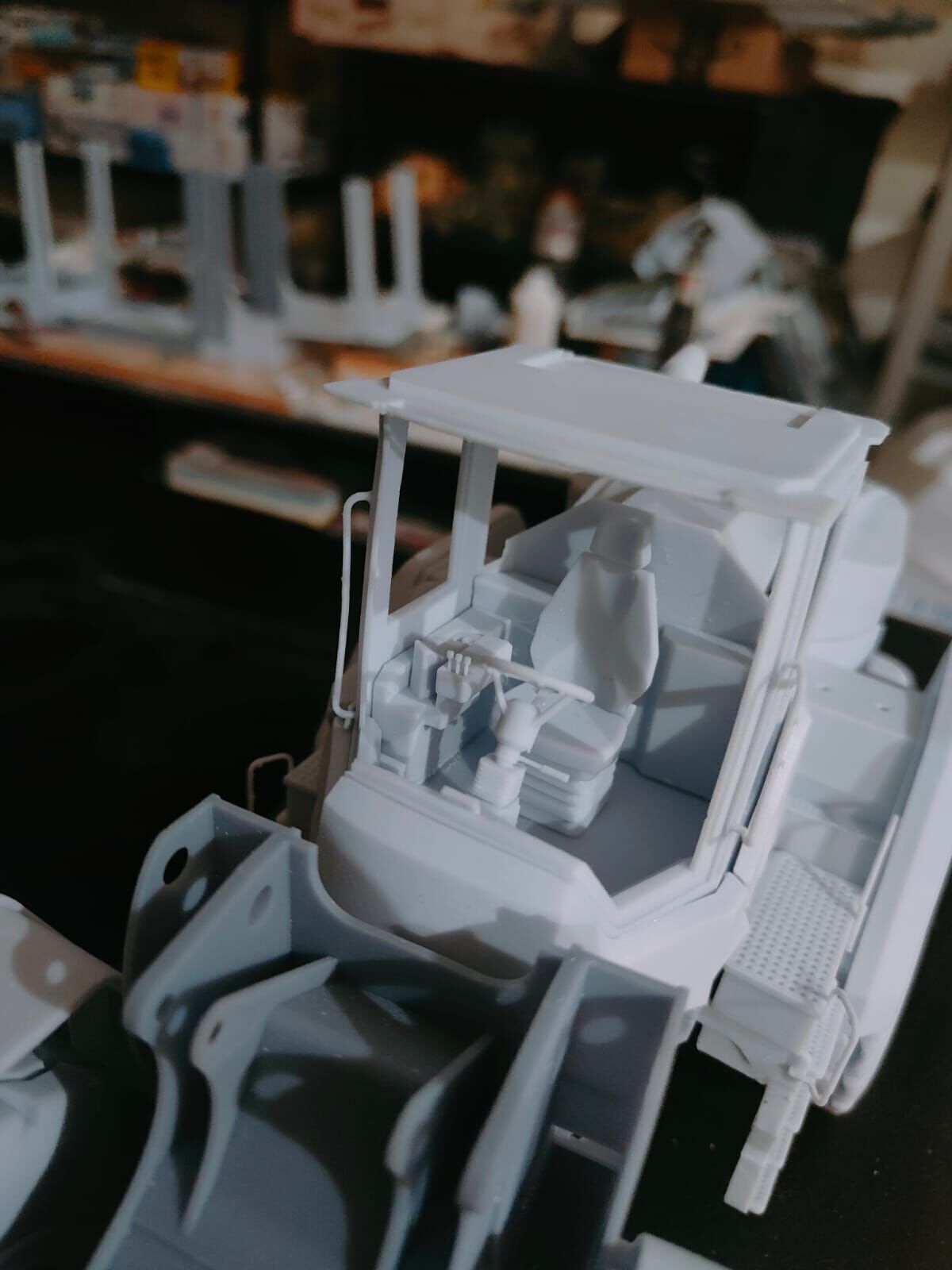 Excavator and Underground Mining Loader 1-14 Model 3D print model_2