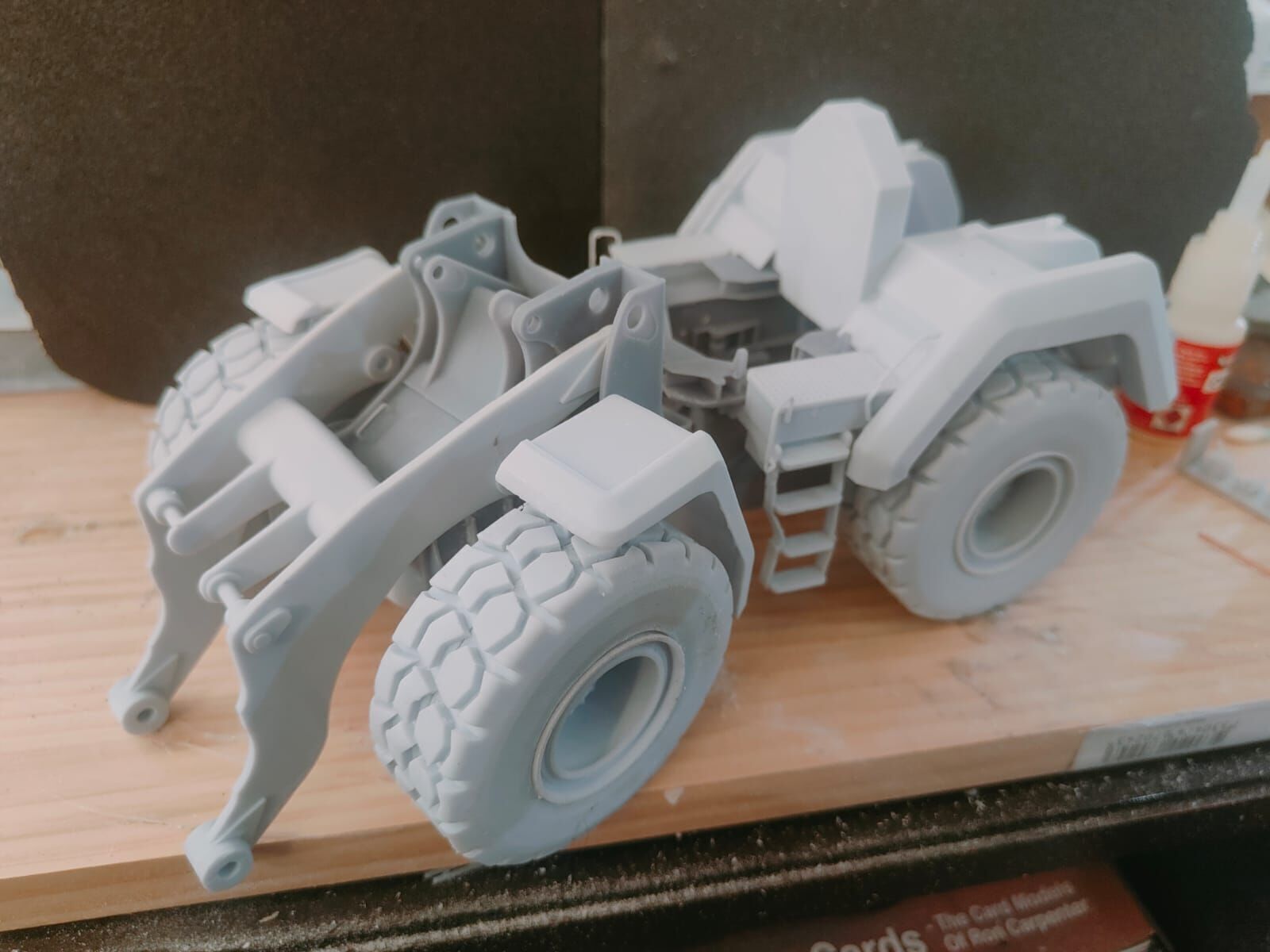 Excavator and Underground Mining Loader 1-14 Model 3D print model_6