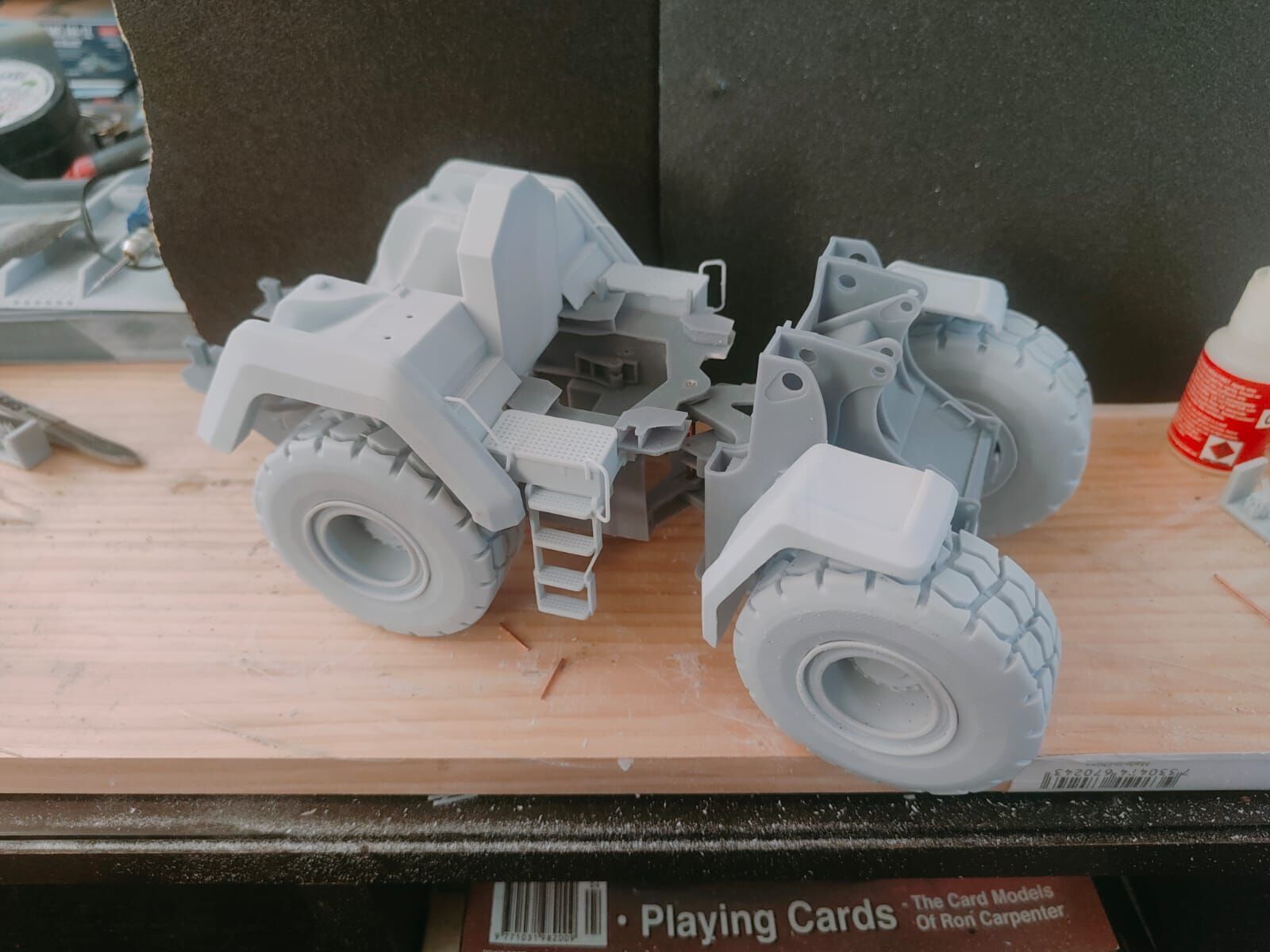 Excavator and Underground Mining Loader 1-14 Model 3D print model_4