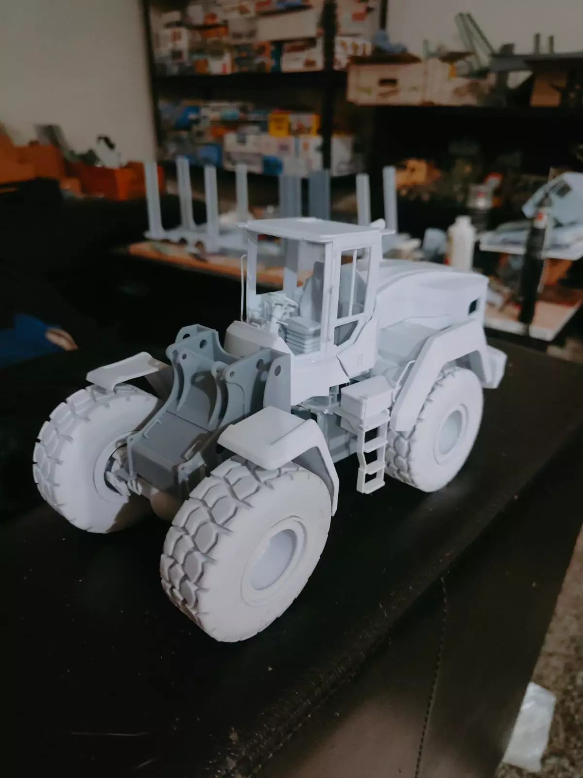 Excavator and Underground Mining Loader 1-14 Model 3D print model_0