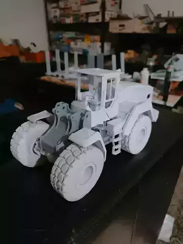 Excavator and Underground Mining Loader 1-14 Model 3D print model