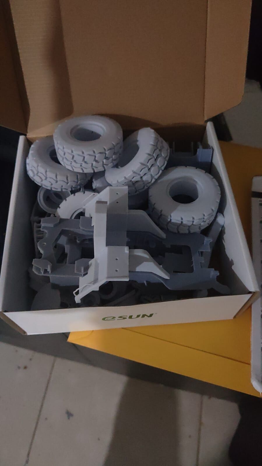 Excavator and Underground Mining Loader 1-14 Model 3D print model_7