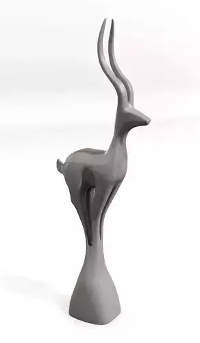Gacela escultura